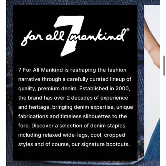 7 FOR ALL MANKIND GWENEVERE WOMEN’S SKINNY JEANS - Picture 3 of 7